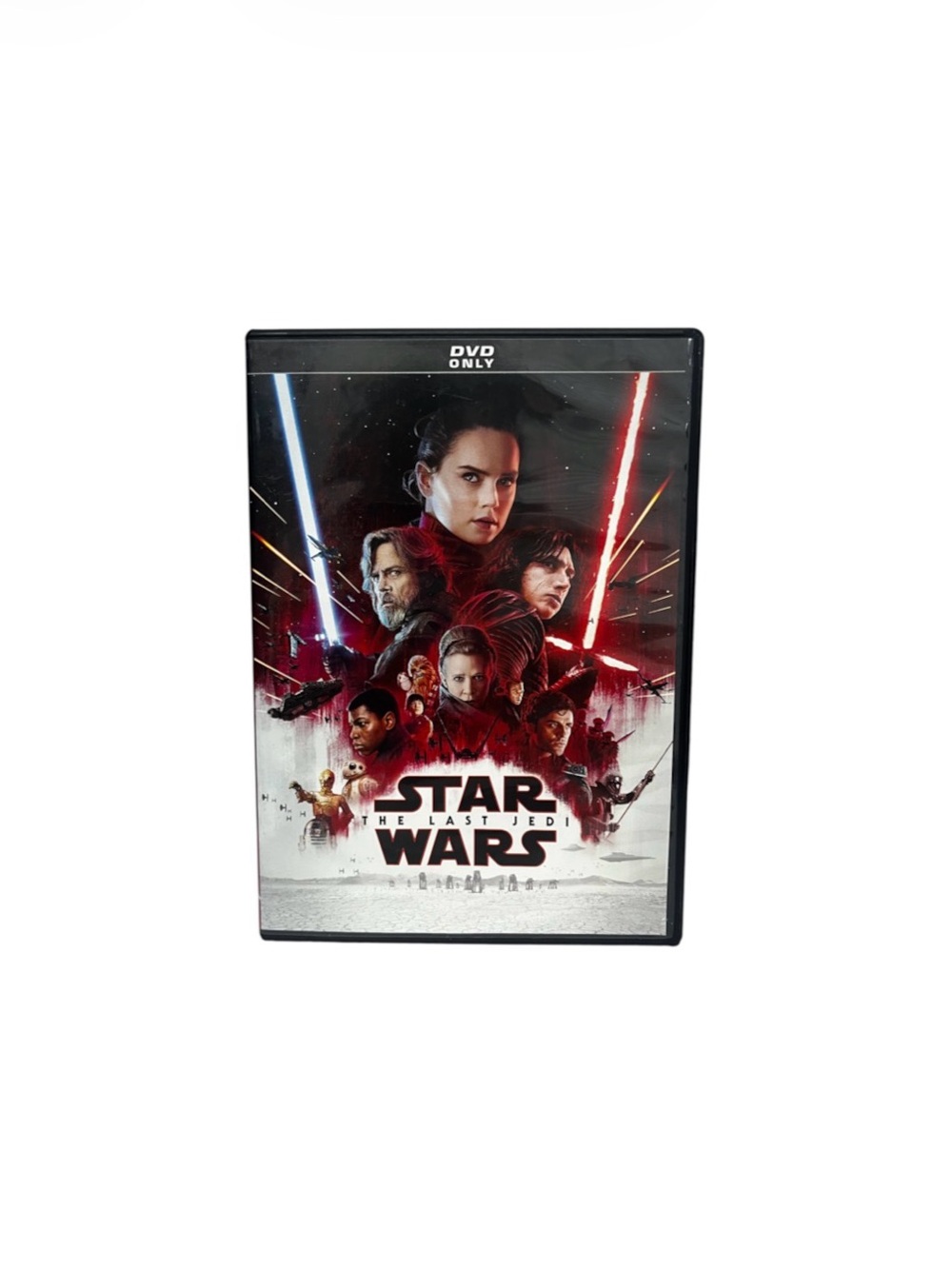 Star Wars: Episode VIII: The Last Jedi (DVD, 2017, Widescreen) W/ Insert